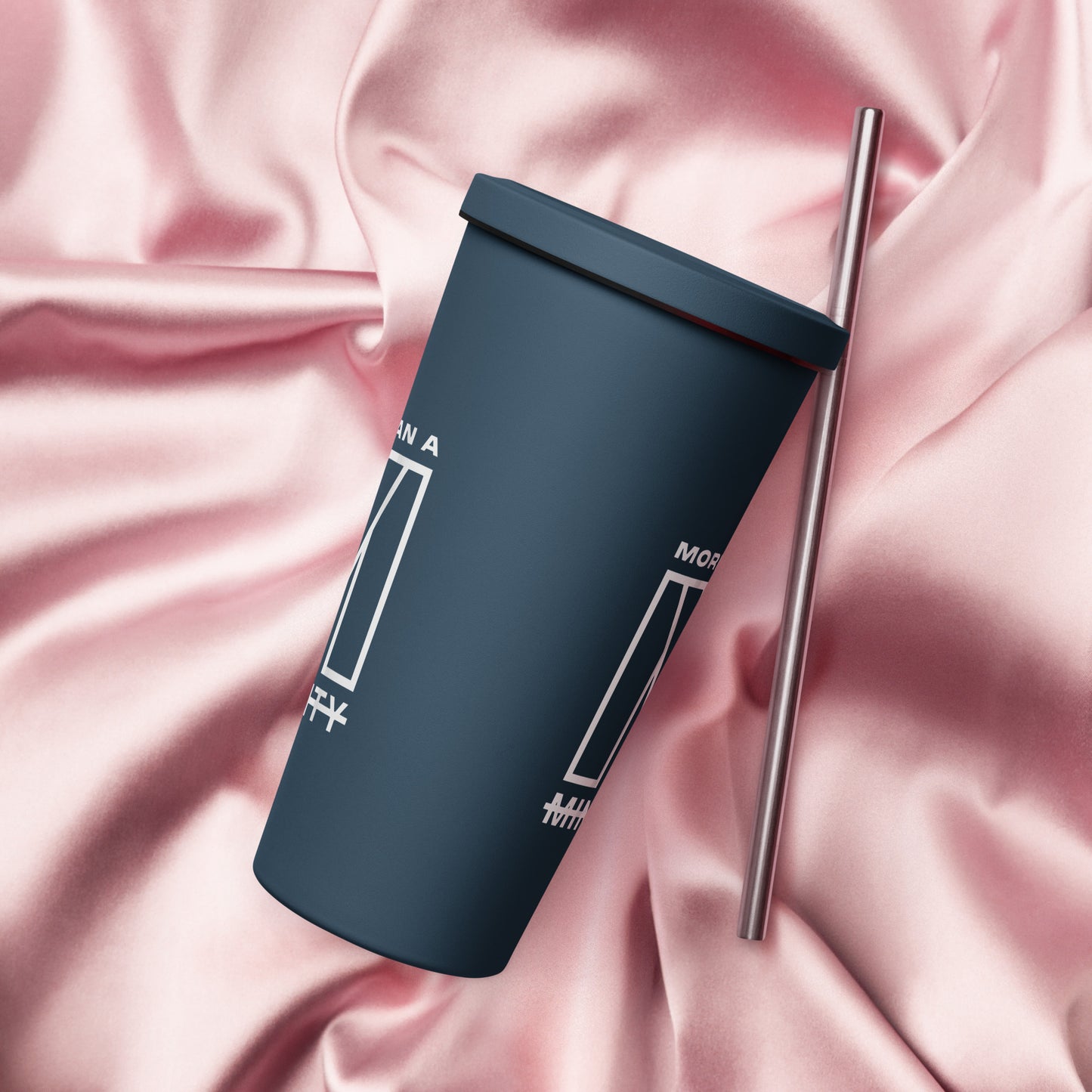 MTAM - 20 oz Insulated Tumbler with Straw - High-Grade Stainless Steel - Vibrant Colors - Includes Lid - Hand-Wash Only - Upgrade Your Drinkware