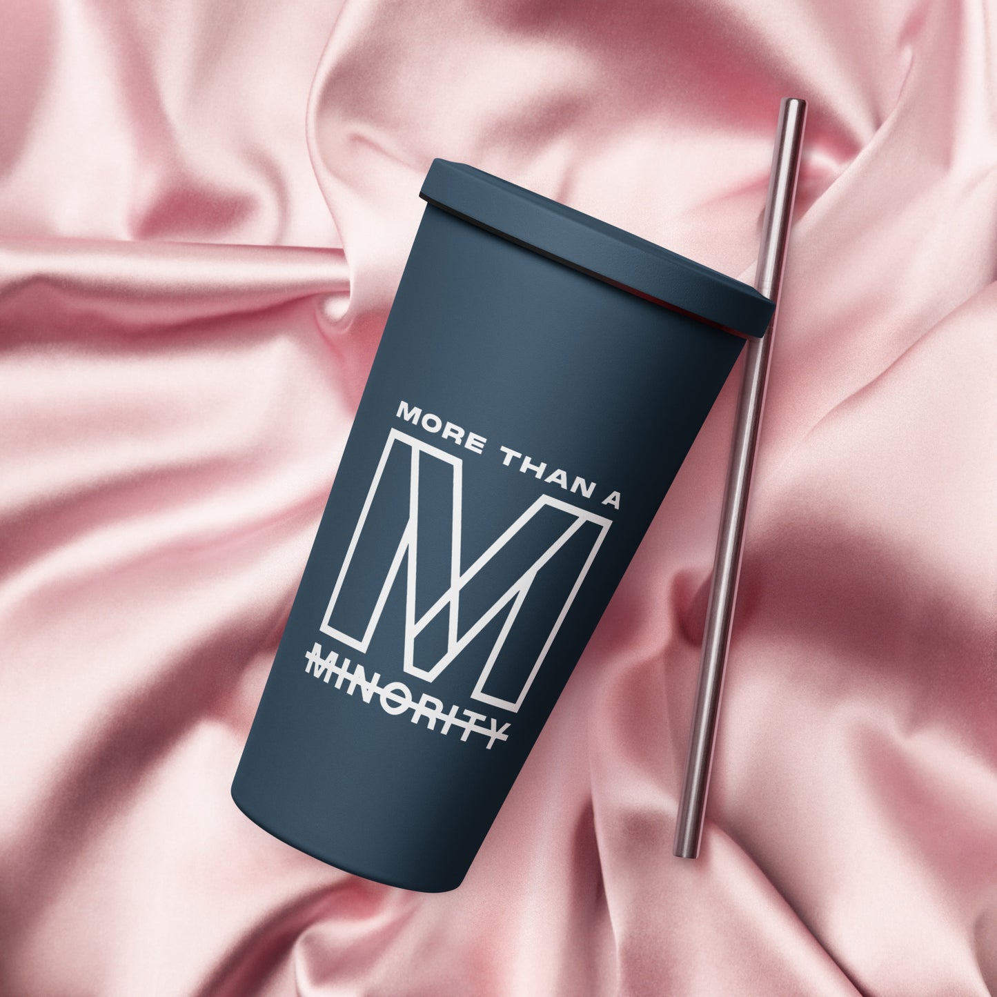 MTAM - 20 oz Insulated Tumbler with Straw - High-Grade Stainless Steel - Vibrant Colors - Includes Lid - Hand-Wash Only - Upgrade Your Drinkware