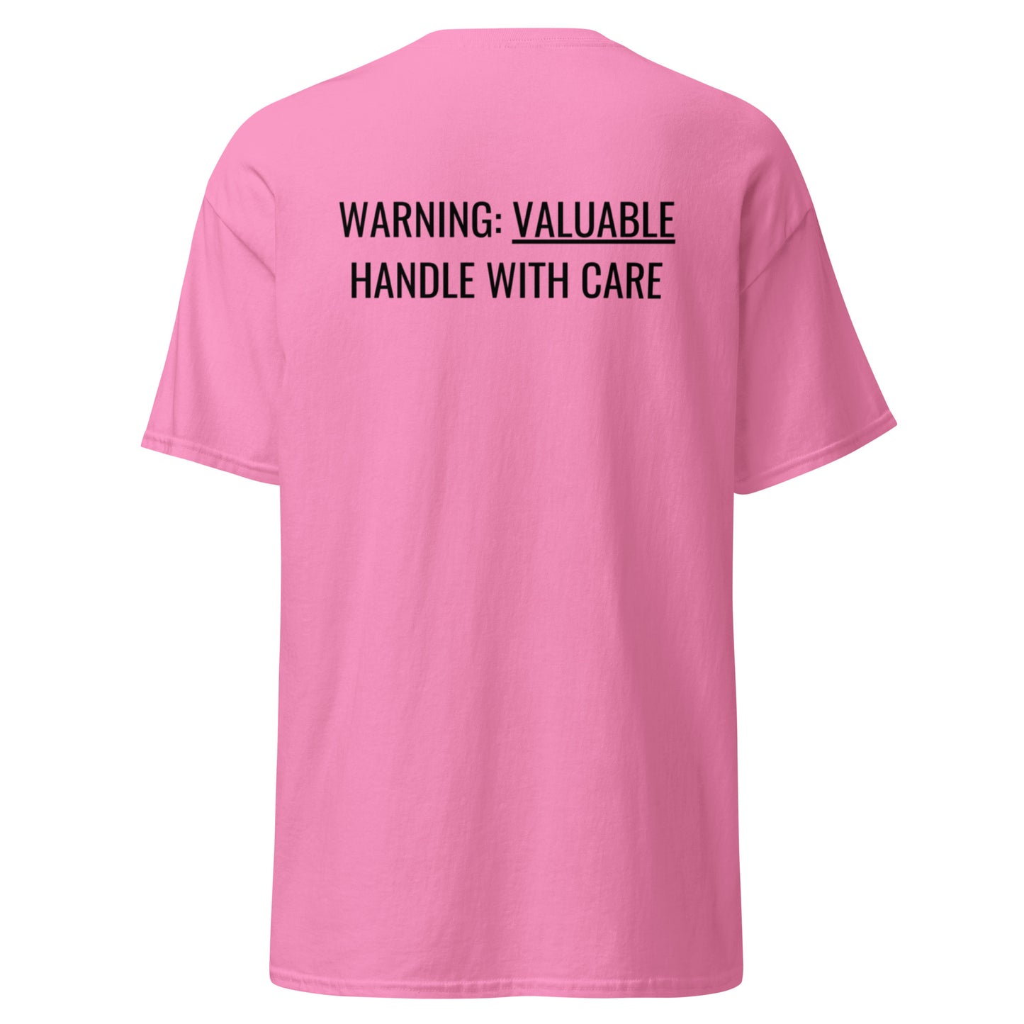 MTAM - Not A Minority + Valuable Back Tee Black Text - 100% cotton, Comfortable Lightweight Men's classic tee