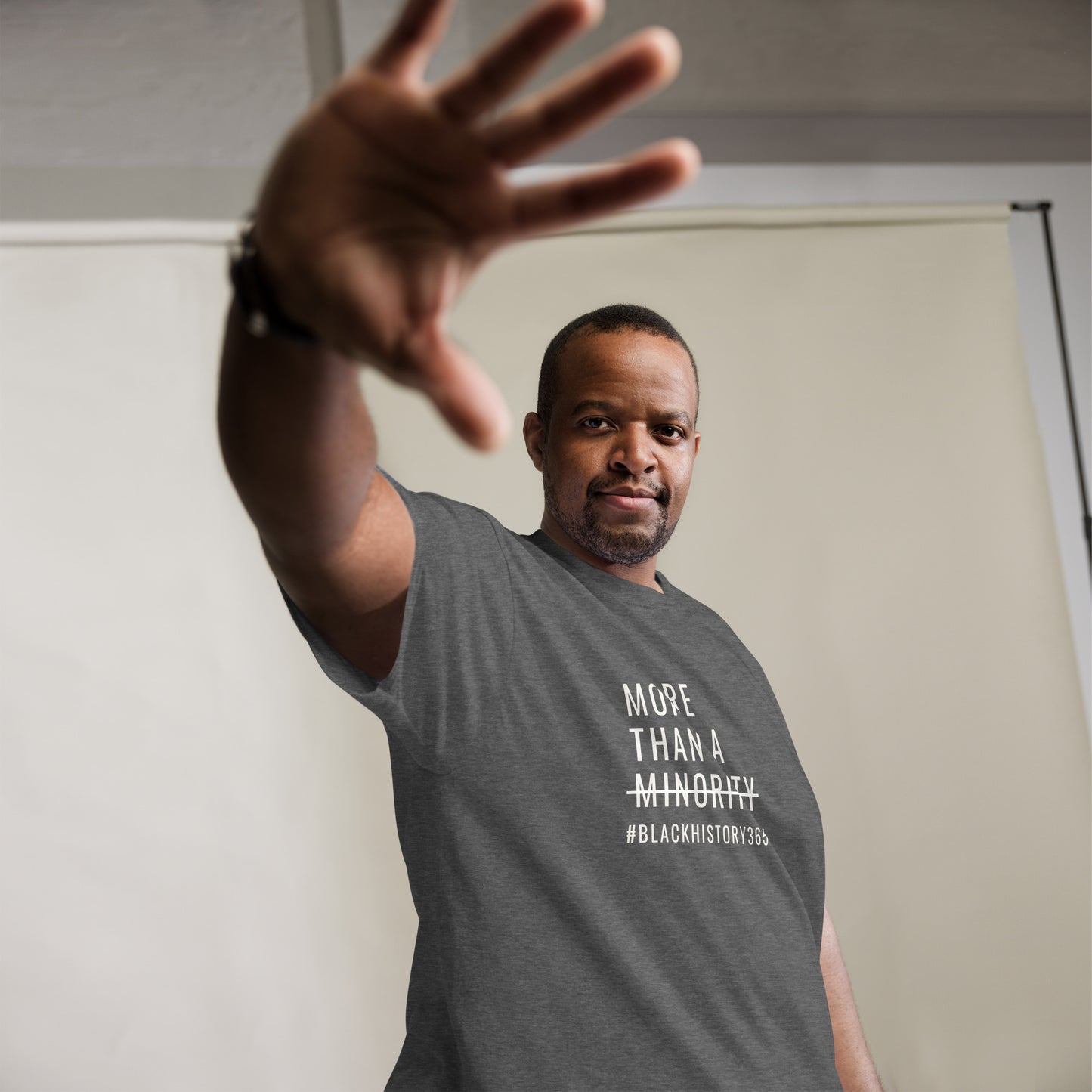 MTAM - Black History 365 Tee - Unisex Classic Fit, 100% Cotton, Comfortable, Pre-Shrunk, Regular Fit