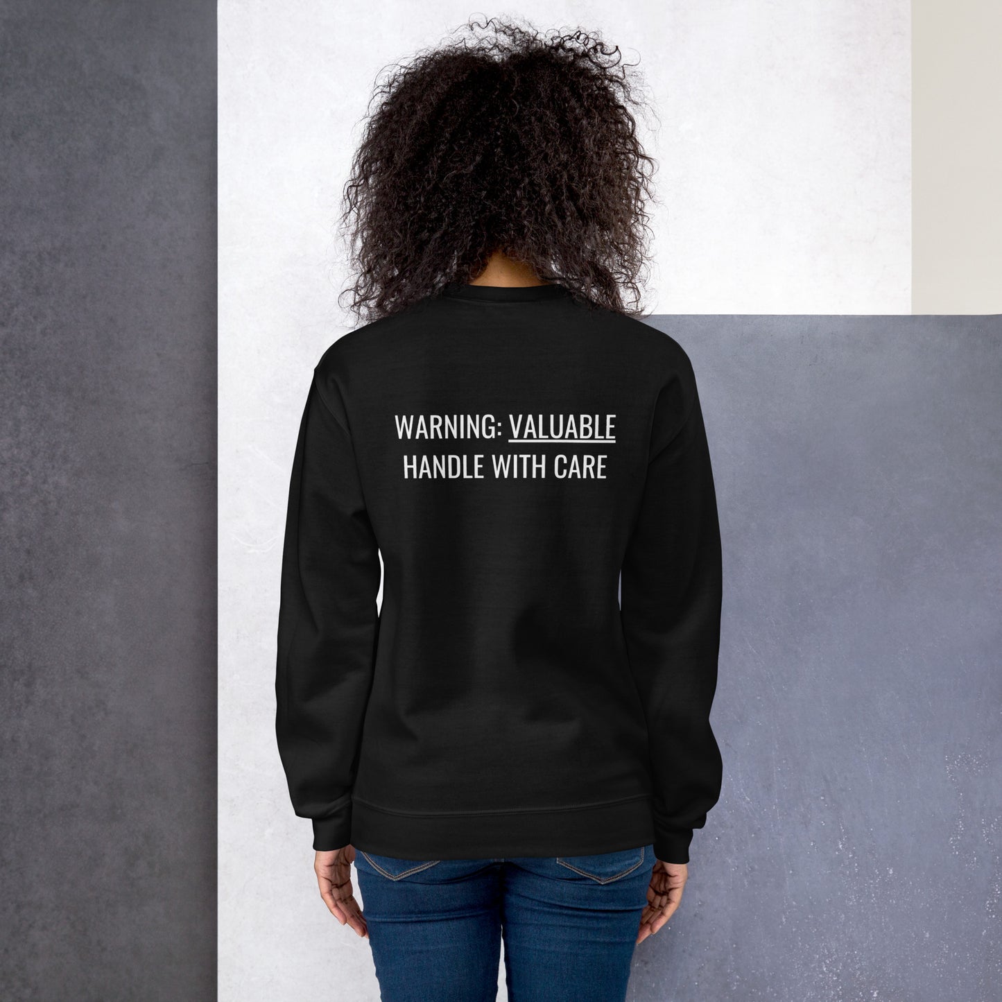 MTAM - Not A Minority Embroidered Sweatshirt - Classic Fit, Soft, Pre-Shrunk, Durable, 50% Cotton 50% Polyester