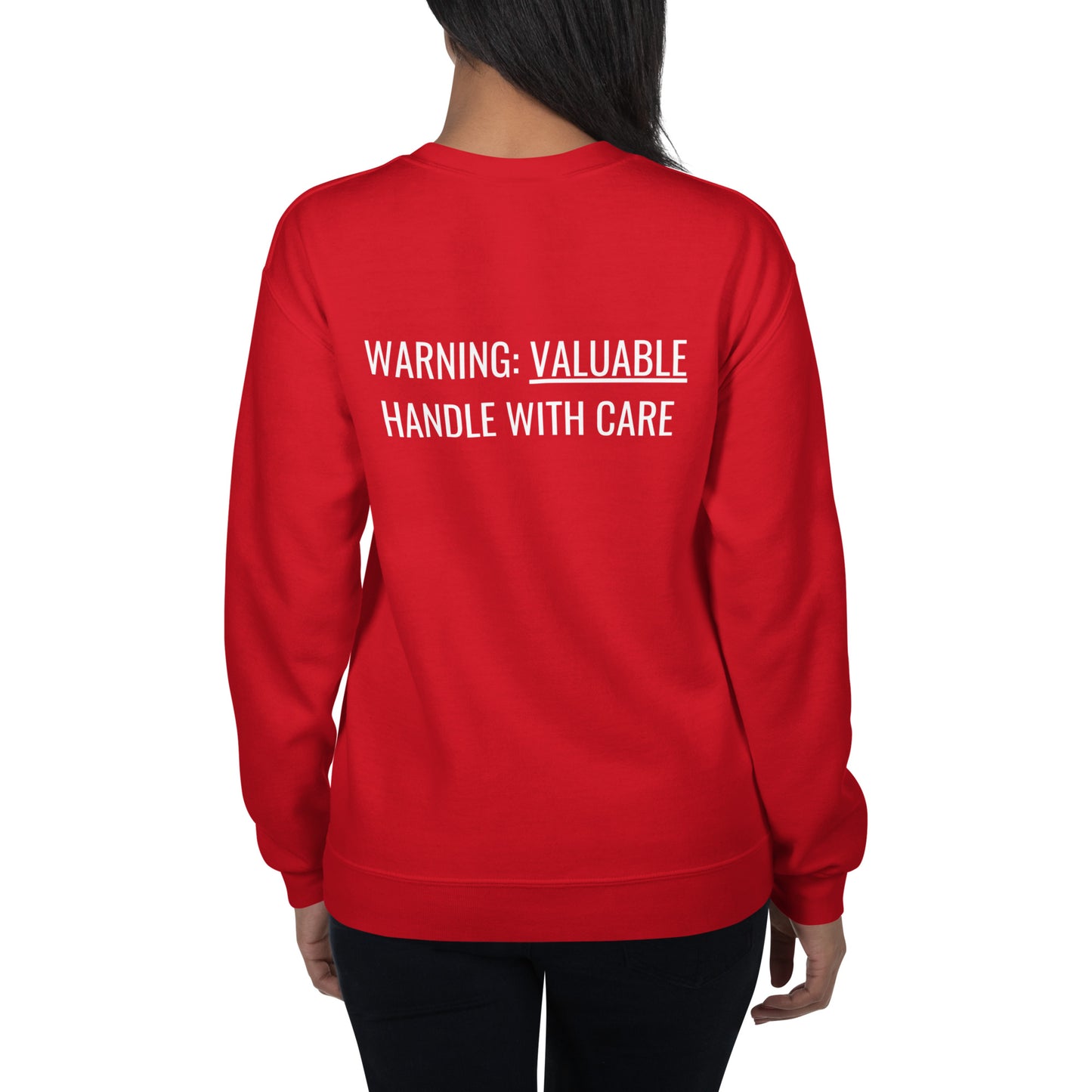 MTAM - Not A Minority Embroidered Sweatshirt - Classic Fit, Soft, Pre-Shrunk, Durable, 50% Cotton 50% Polyester