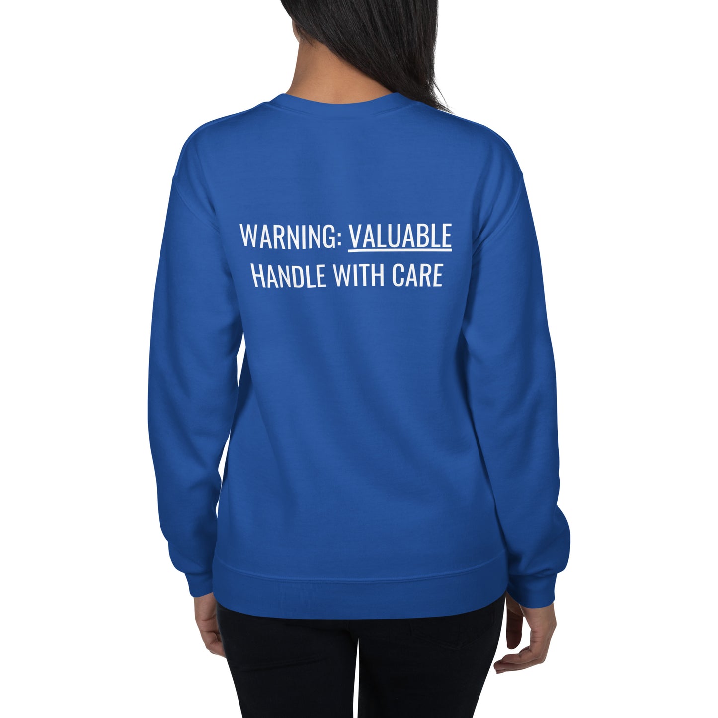 MTAM - Not A Minority Embroidered Sweatshirt - Classic Fit, Soft, Pre-Shrunk, Durable, 50% Cotton 50% Polyester