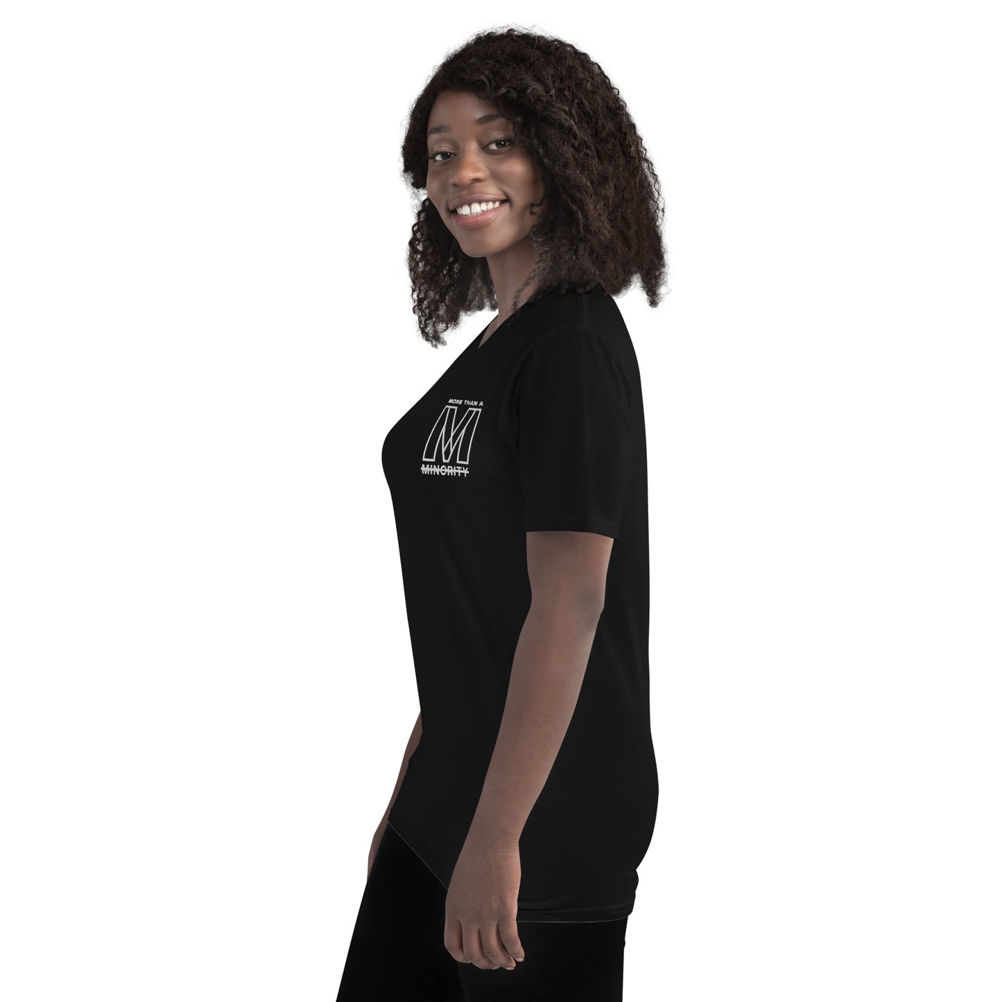 MTAM - More Than A Minority Embroidered Logo + Warning: Valuable Handle With Care Tee - Multiple Color, 100% Cotton, Multiple Colors, Trendy Unisex Streetwear T-Shirt