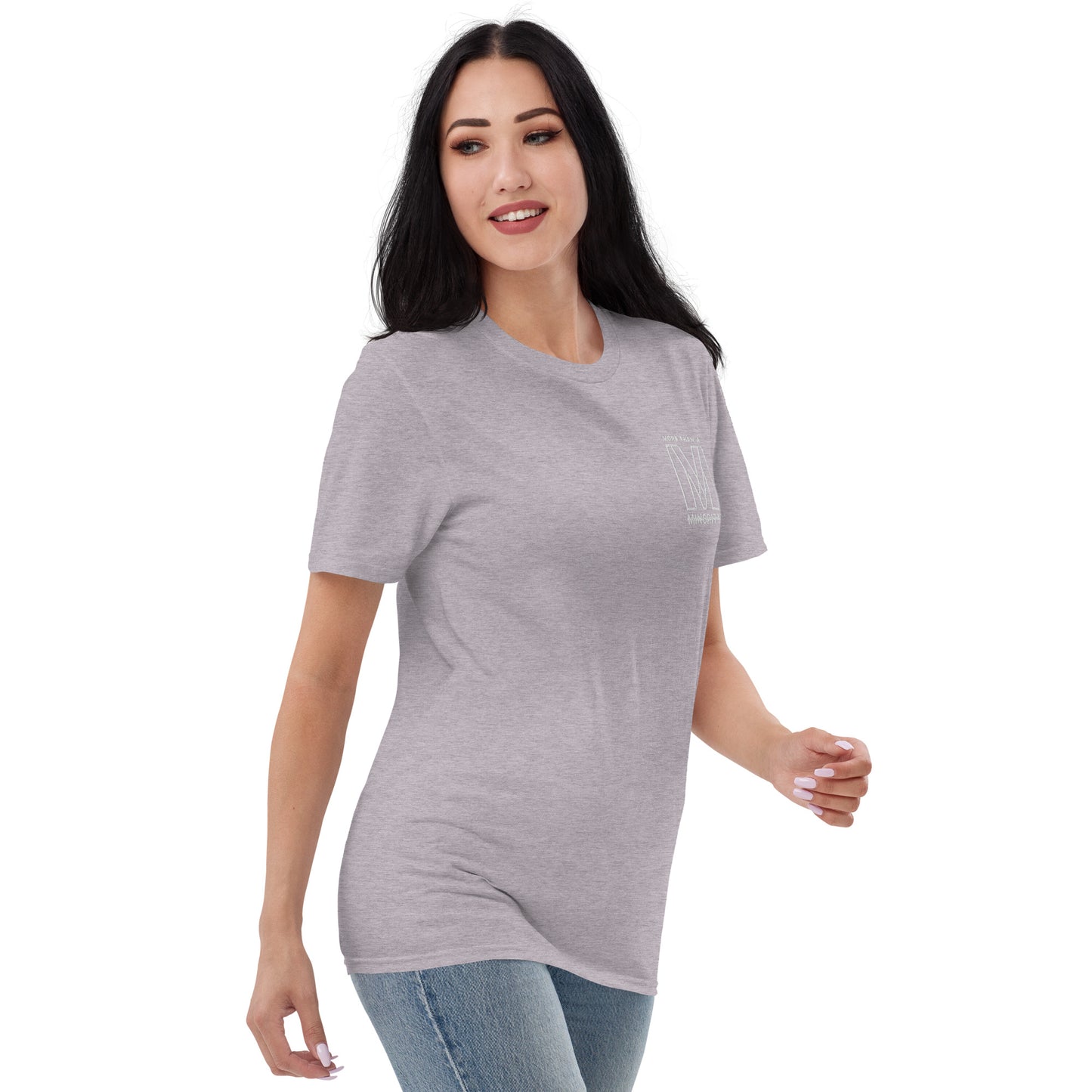 MTAM - More Than A Minority Embroidered Logo + Warning: Valuable Handle With Care Tee - Multiple Color, 100% Cotton, Multiple Colors, Trendy Unisex Streetwear T-Shirt