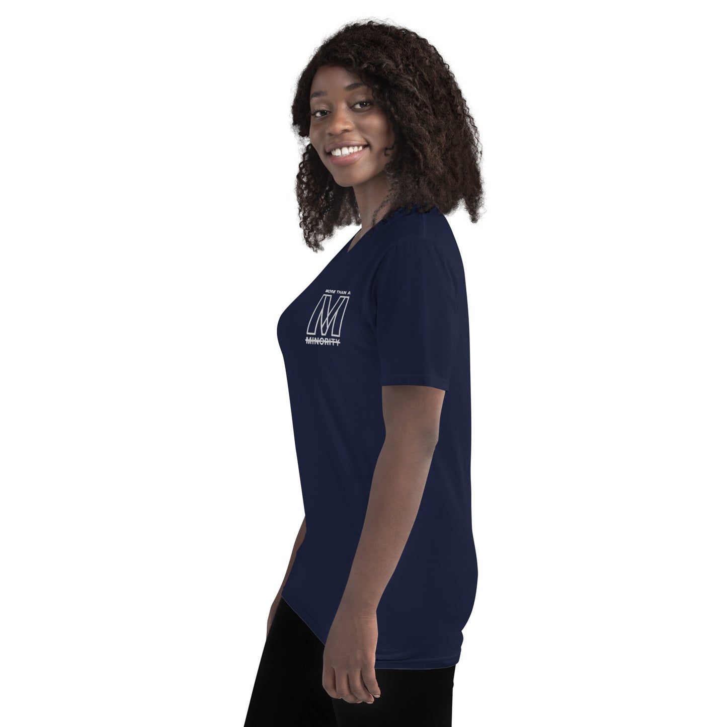 MTAM - More Than A Minority Embroidered Logo + Warning: Valuable Handle With Care Tee - Multiple Color, 100% Cotton, Multiple Colors, Trendy Unisex Streetwear T-Shirt