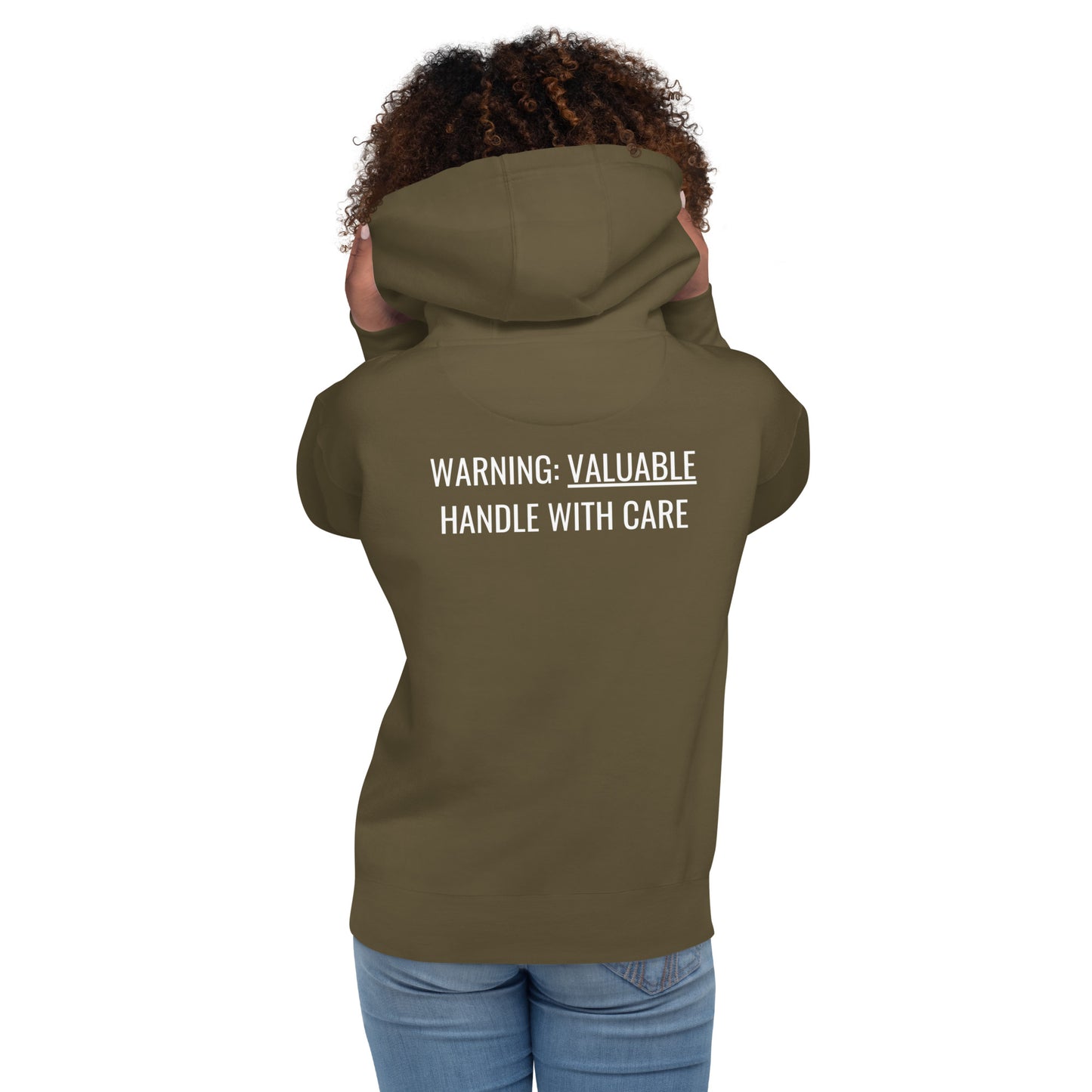 MTAM - More Than A Minority Stacked Embroidered Hoodie + Valuable Back - Soft, Stylish, and Warm with Valuable Back Patch - Perfect Streetwear for Chilly Evenings