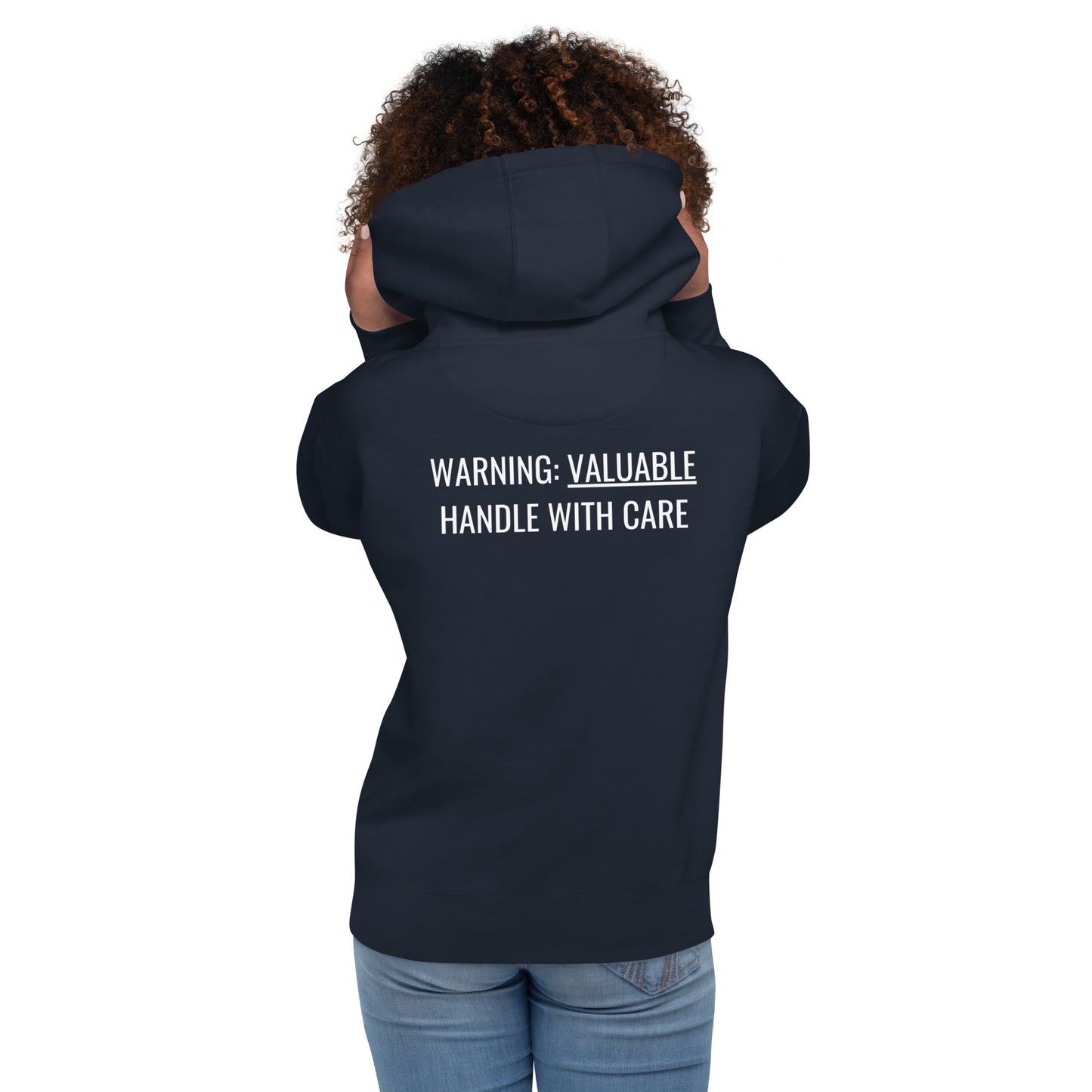 MTAM - More Than A Minority Stacked Embroidered Hoodie + Valuable Back - Soft, Stylish, and Warm with Valuable Back Patch - Perfect Streetwear for Chilly Evenings