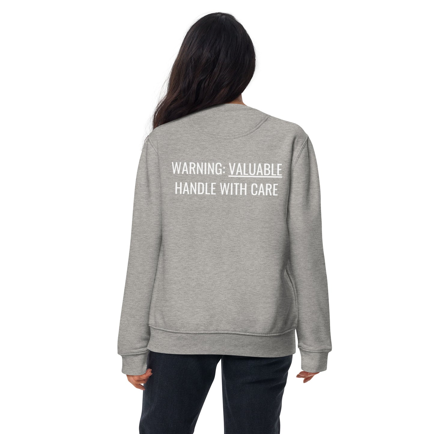 MTAM - Not A Minority Crewneck Sweatshirt - Comfortable Fleece, Side-Seamed, Cotton Blend, Valuable Back