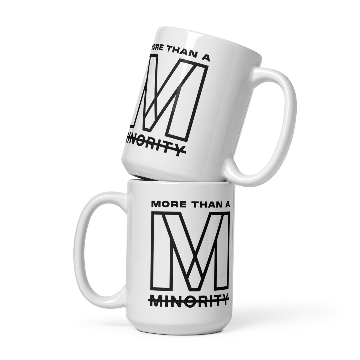 MTAM - Logo White Glossy Mug - Ceramic, Dishwasher Safe, Microwave Safe, Coffee, Tea, Durable
