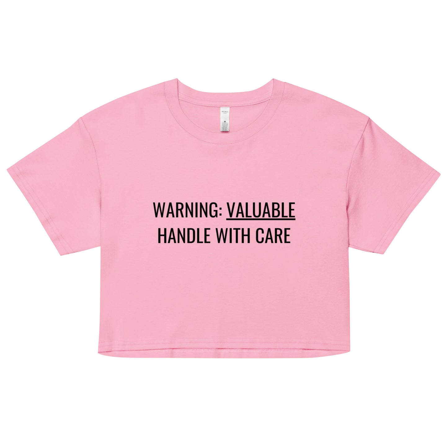 MTAM - 100% Combed Cotton Relaxed Fit Cropped Crop Top - Soft & Durable with Dropped Shoulders & Ribbed Neck