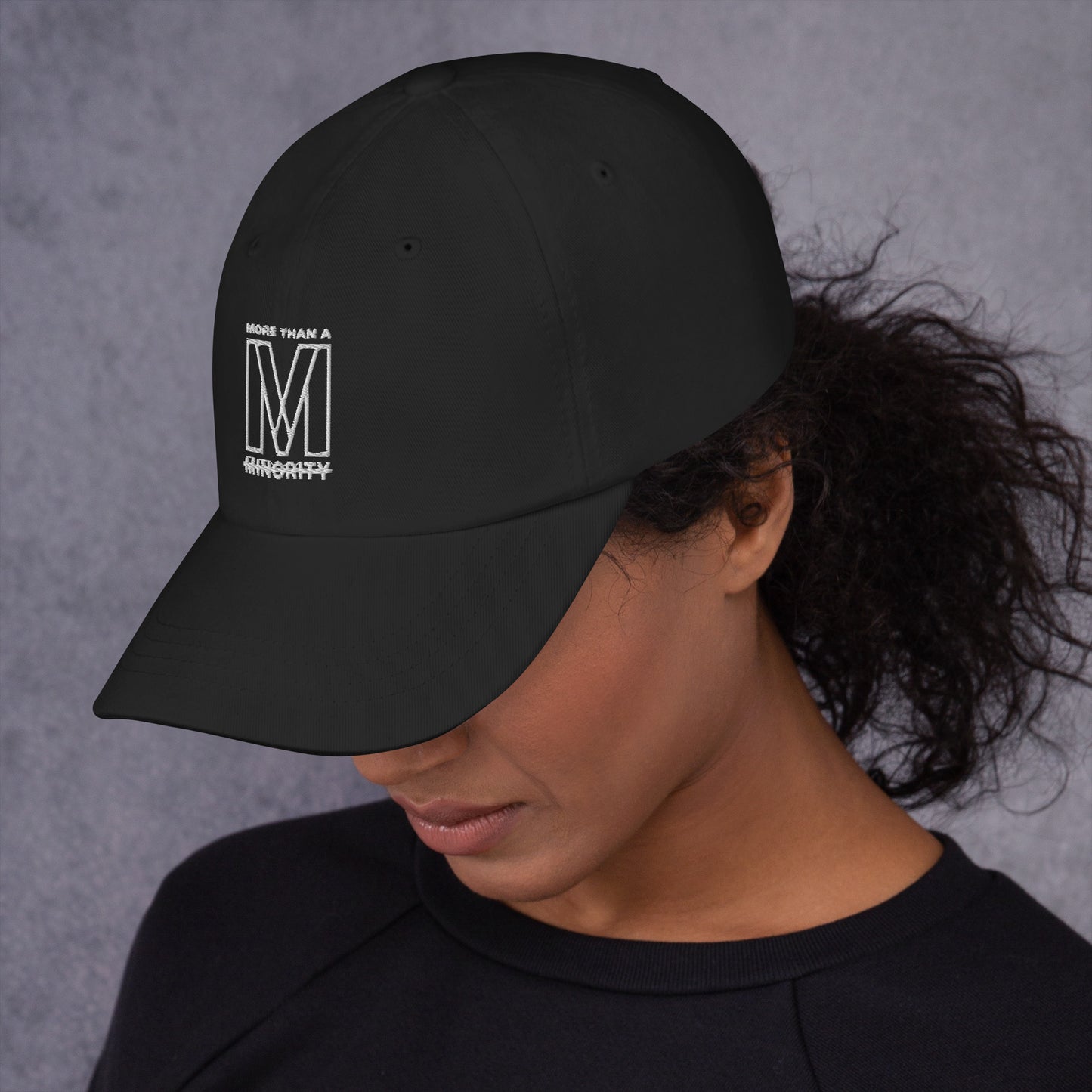 MTAM - Logo Embroidered Dad Hat - Adjustable, Unisex, Cotton Twill, Low Profile