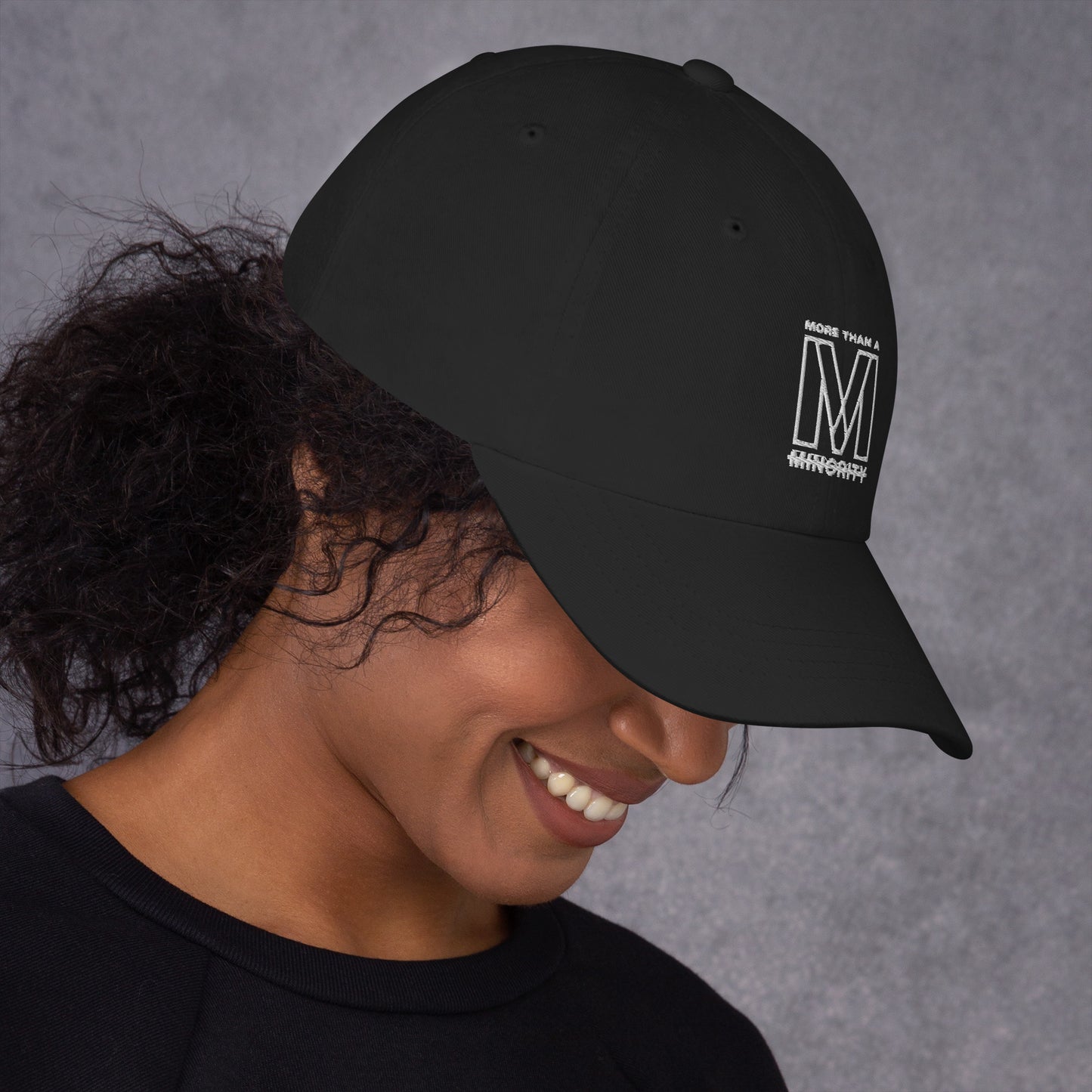 MTAM - Logo Embroidered Dad Hat - Adjustable, Unisex, Cotton Twill, Low Profile