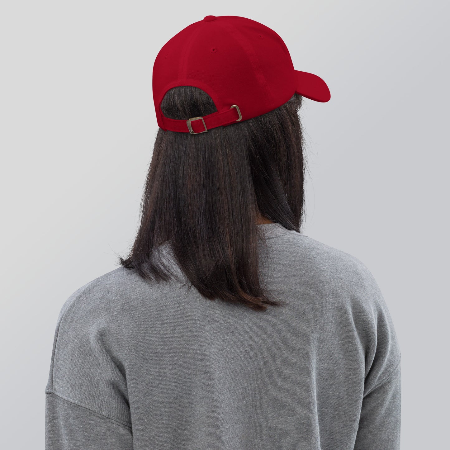 MTAM -Dad hat | Low-Profile Fit, adjustable strap & curved visor, 100% Cotton Twill, Antique Buckle