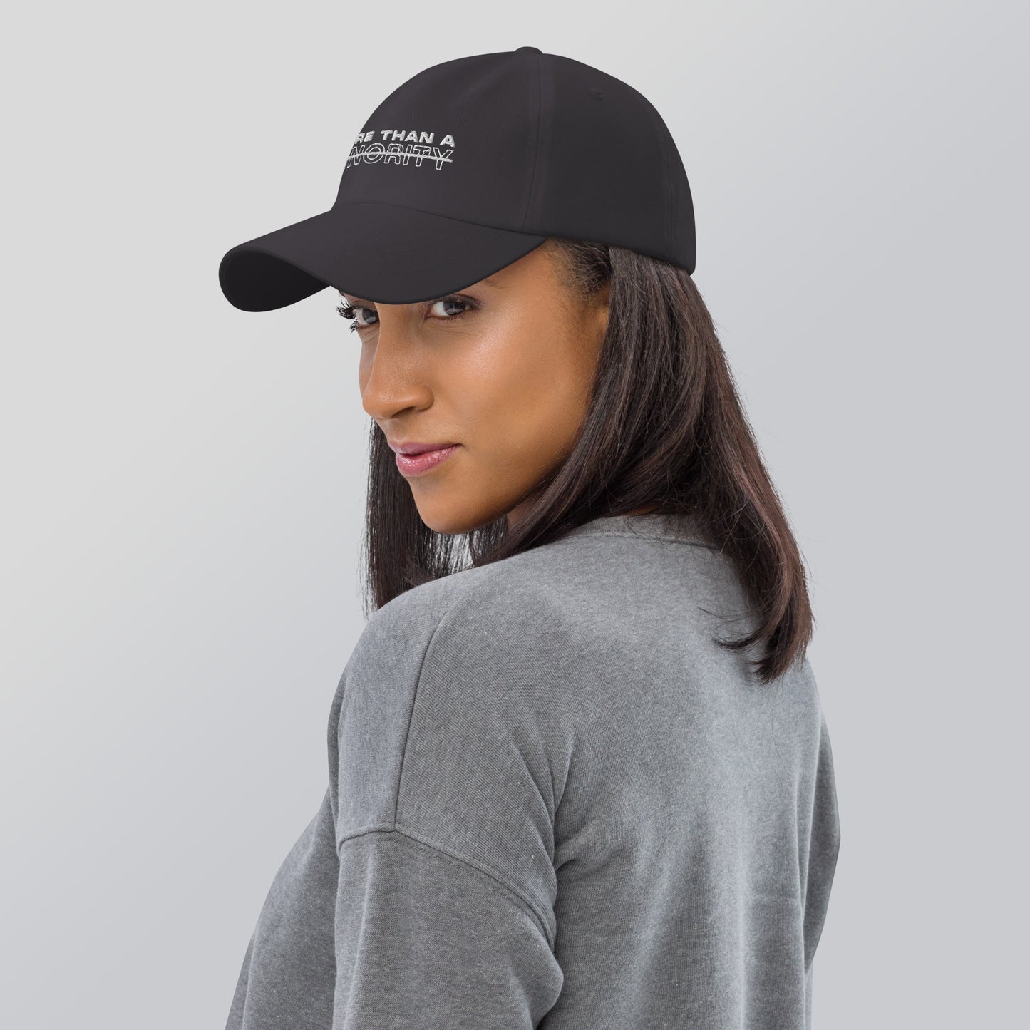 MTAM -Dad hat | Low-Profile Fit, adjustable strap & curved visor, 100% Cotton Twill, Antique Buckle