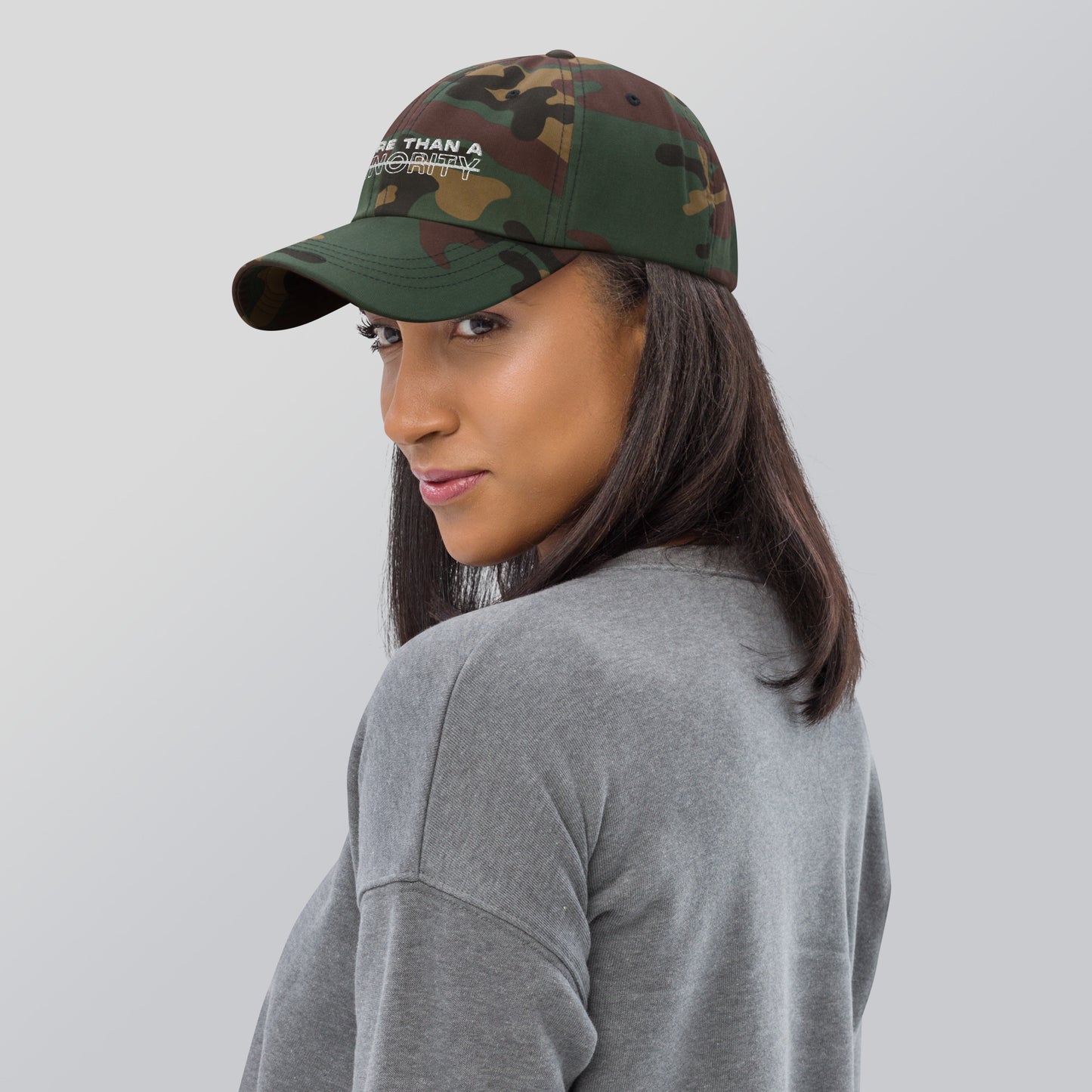 MTAM -Dad hat | Low-Profile Fit, adjustable strap & curved visor, 100% Cotton Twill, Antique Buckle