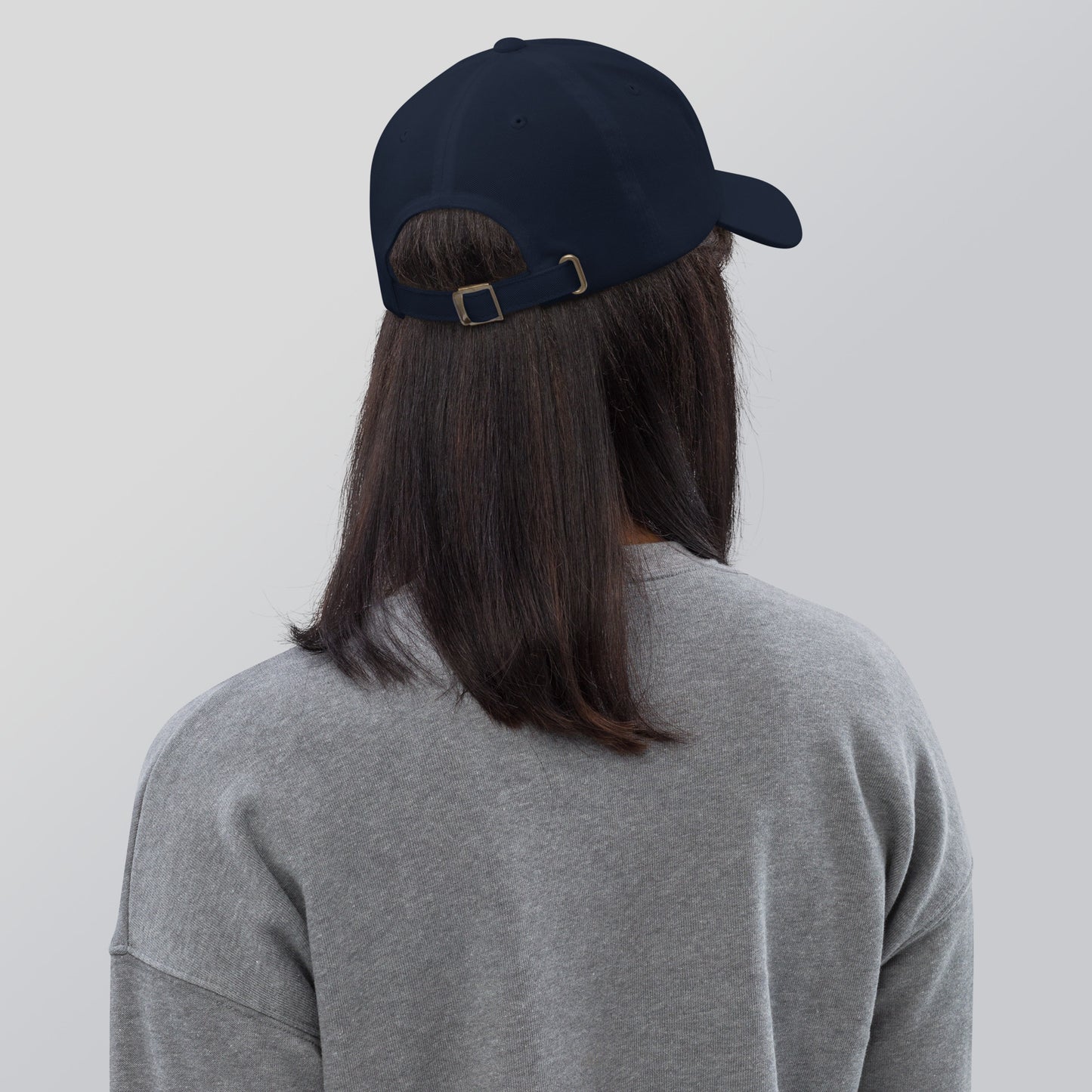 MTAM -Dad hat | Low-Profile Fit, adjustable strap & curved visor, 100% Cotton Twill, Antique Buckle