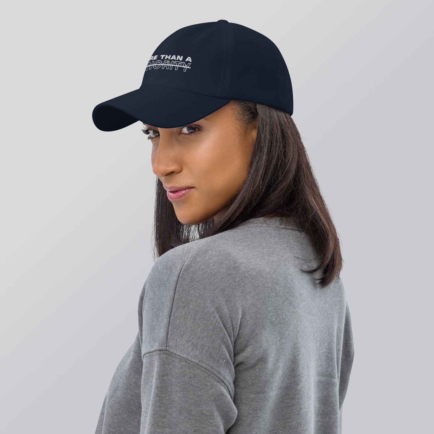 MTAM -Dad hat | Low-Profile Fit, adjustable strap & curved visor, 100% Cotton Twill, Antique Buckle