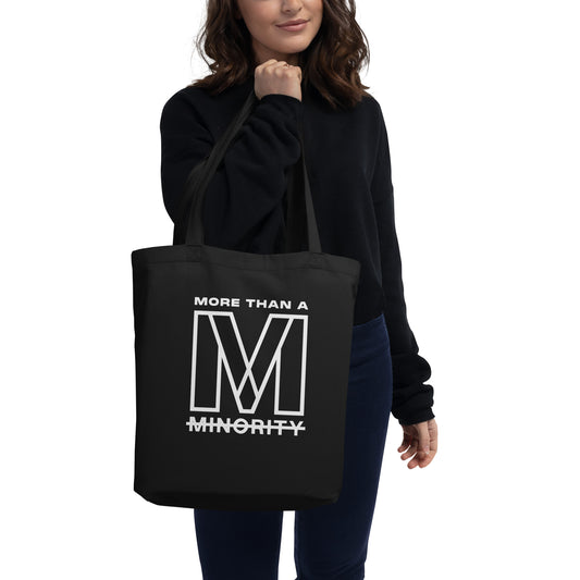 MTAM - Logo Eco Tote Bag - Embroidered Logo, Spacious, Durable, and Sustainable - Perfect for Groceries, Books, and Everyday Use