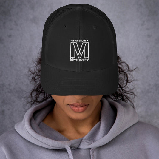 MTAM -Logo Trucker Cap, Mesh Back, Adjustable Snapback Hat, Comfortable Six-Panel Cap