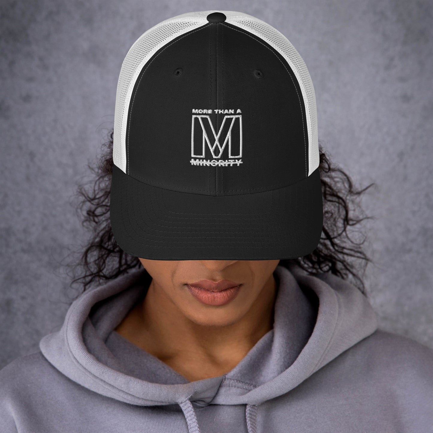 MTAM -Logo Trucker Cap, Mesh Back, Adjustable Snapback Hat, Comfortable Six-Panel Cap