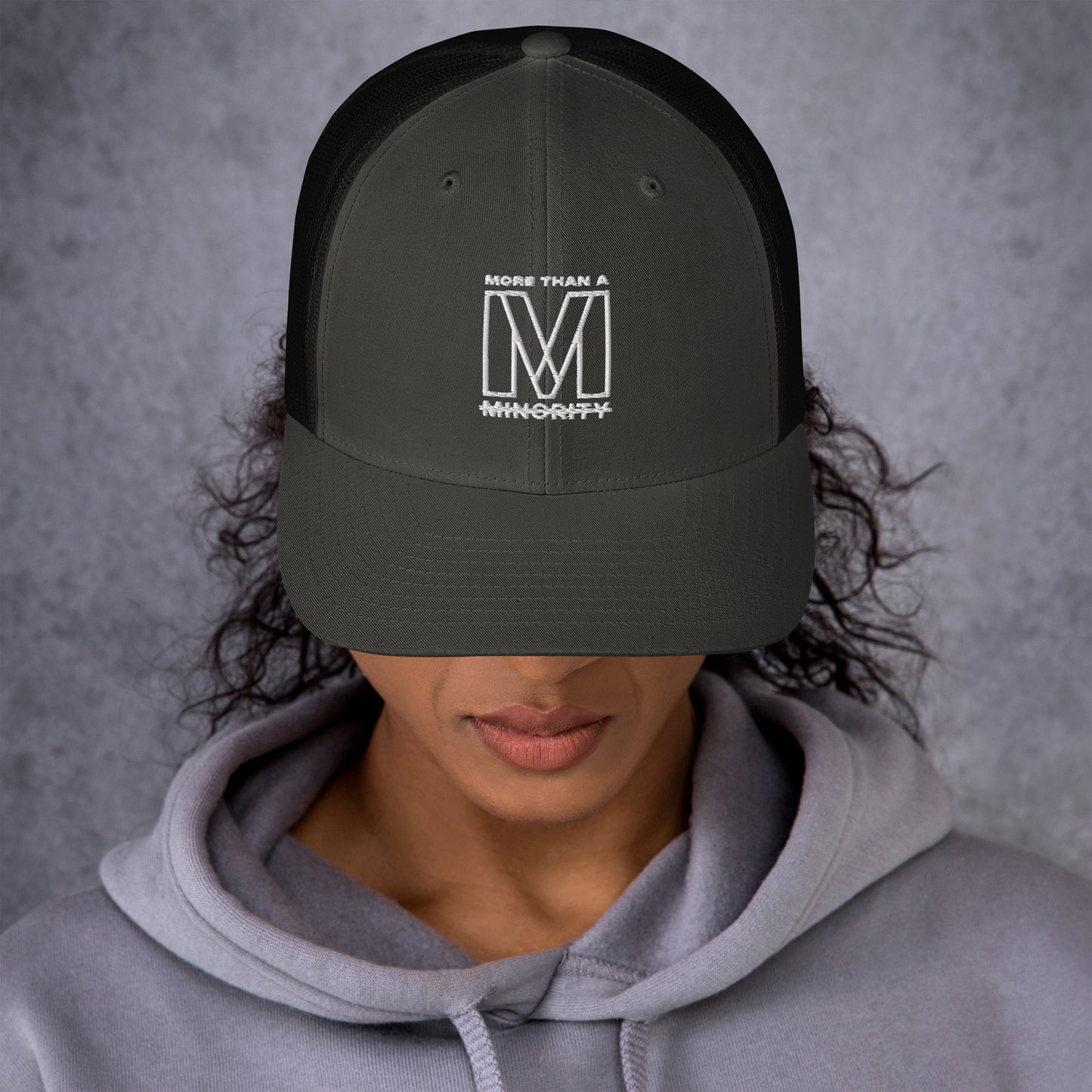 MTAM -Logo Trucker Cap, Mesh Back, Adjustable Snapback Hat, Comfortable Six-Panel Cap