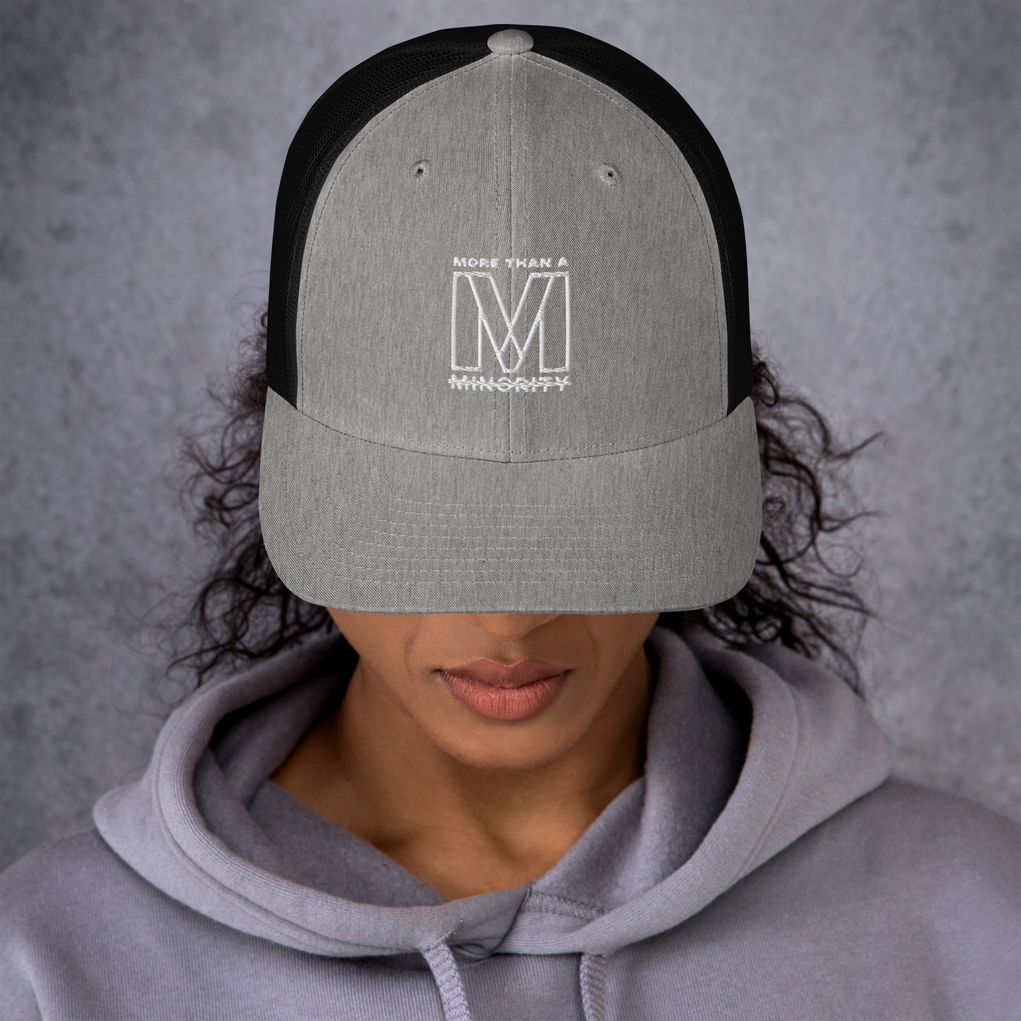 MTAM -Logo Trucker Cap, Mesh Back, Adjustable Snapback Hat, Comfortable Six-Panel Cap